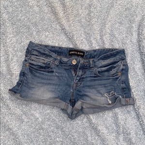 Jean mini shorts
